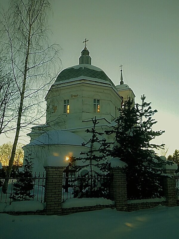 Зимним вечером - Сергей Кочнев