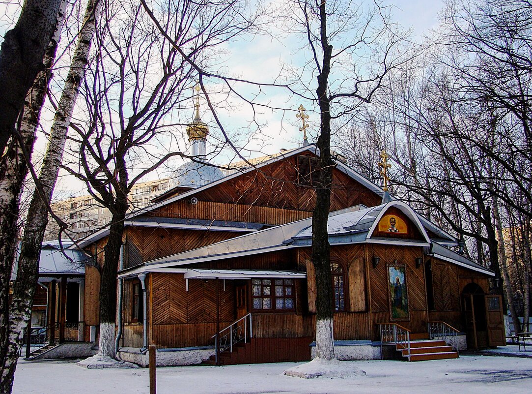 Храм Святителя Николая Мирликийского в Бирюлёво - Анатолий Колосов Храм Святителя Николая Мирликийского в Бирюлёво - Анатолий Колосов