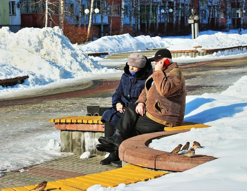 Апрель...Милое соседство! - Владимир 