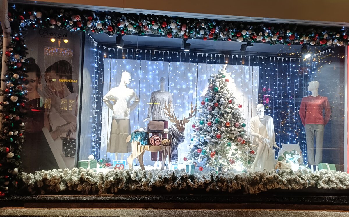 новогодние  витрины - Галина R...