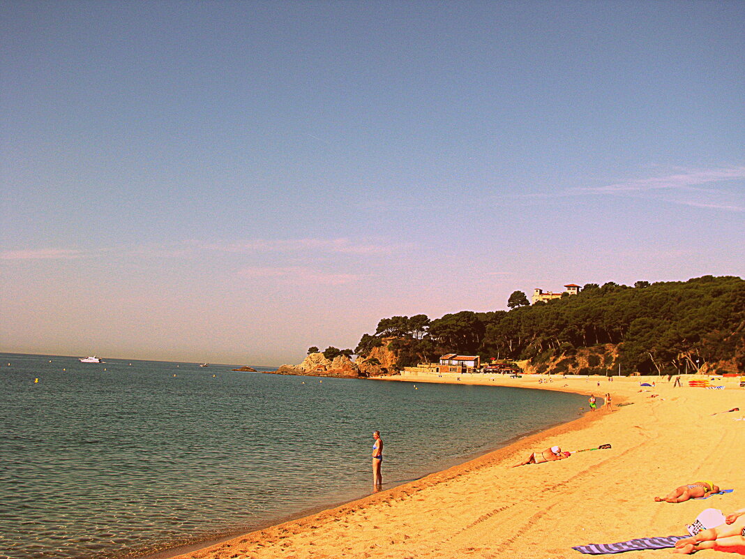 Пляж, Барселона. - Владимир Драгунский
