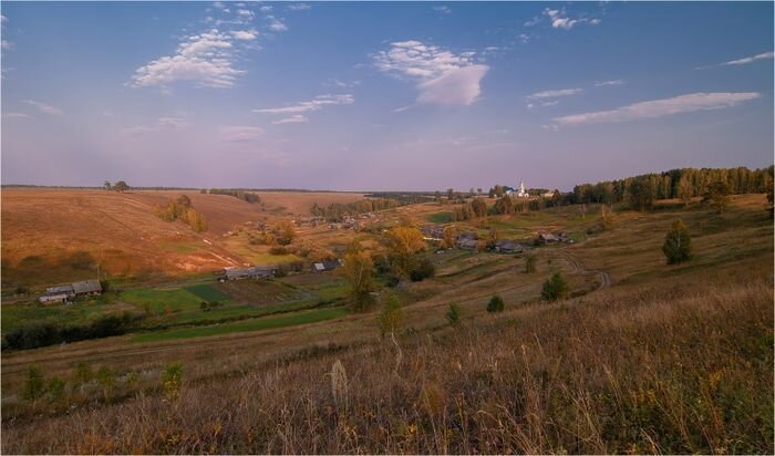 Деревня Мостовая - Александр Лебедев