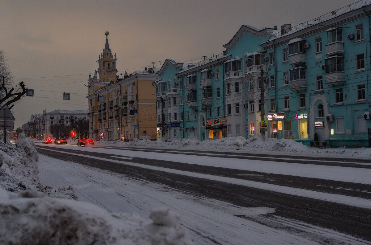 Утренний проспект Ленина - Виктор Иванович Чернюк