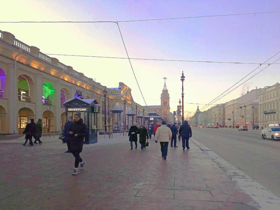 Невский пр. и Гостиный двор в январе - Фотогруппа Весна Невский пр. и Гостиный двор в январе - Фотогруппа Весна