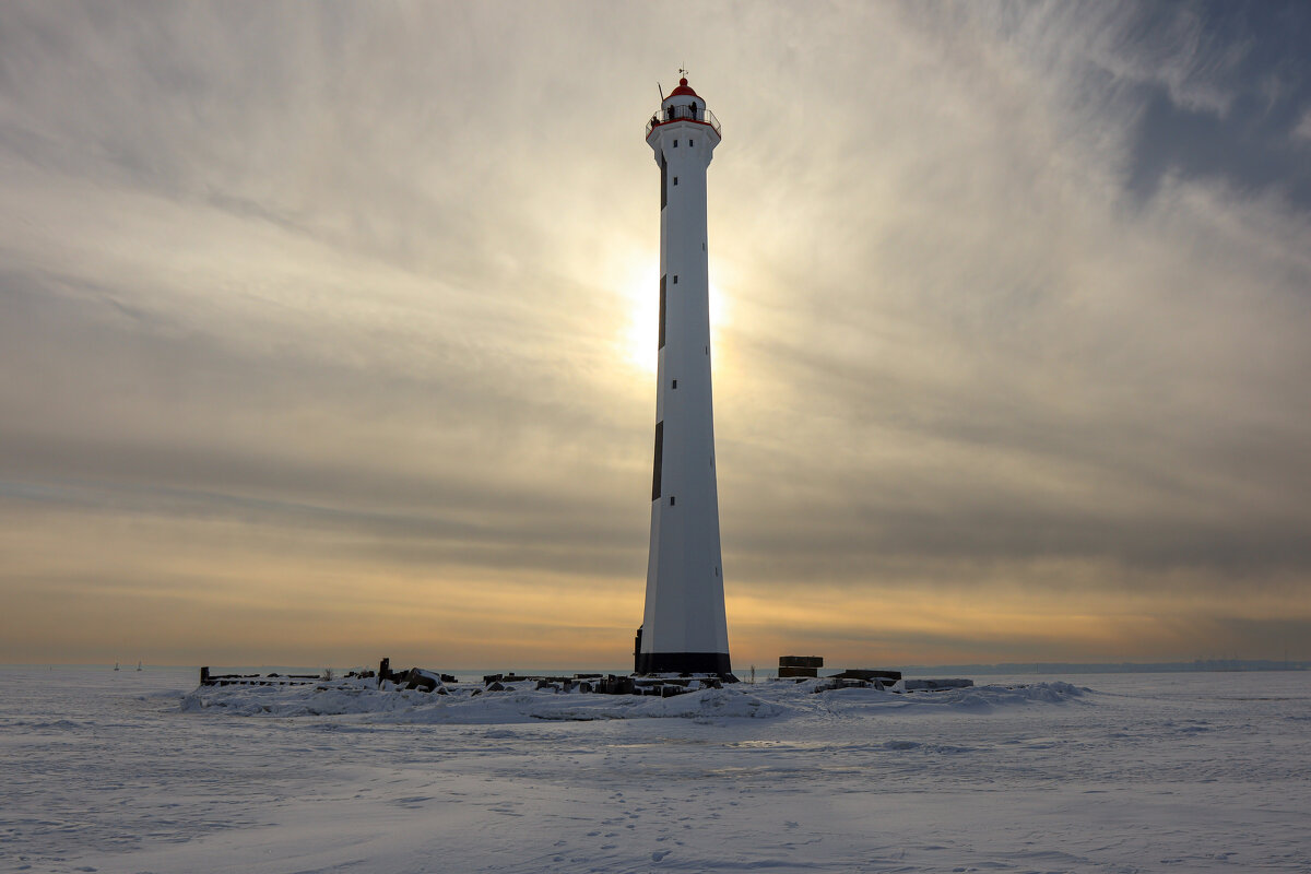 Задний Створный Маяк в Кронштадте - skijumper Иванов Задний Створный Маяк в Кронштадте - skijumper Иванов