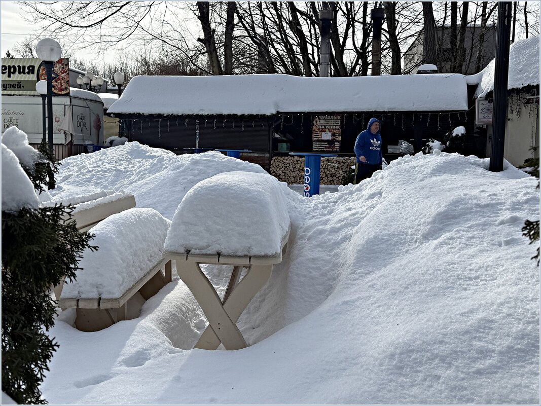 Снежный Светлогорск. - Валерия Комова Снежный Светлогорск. - Валерия Комова