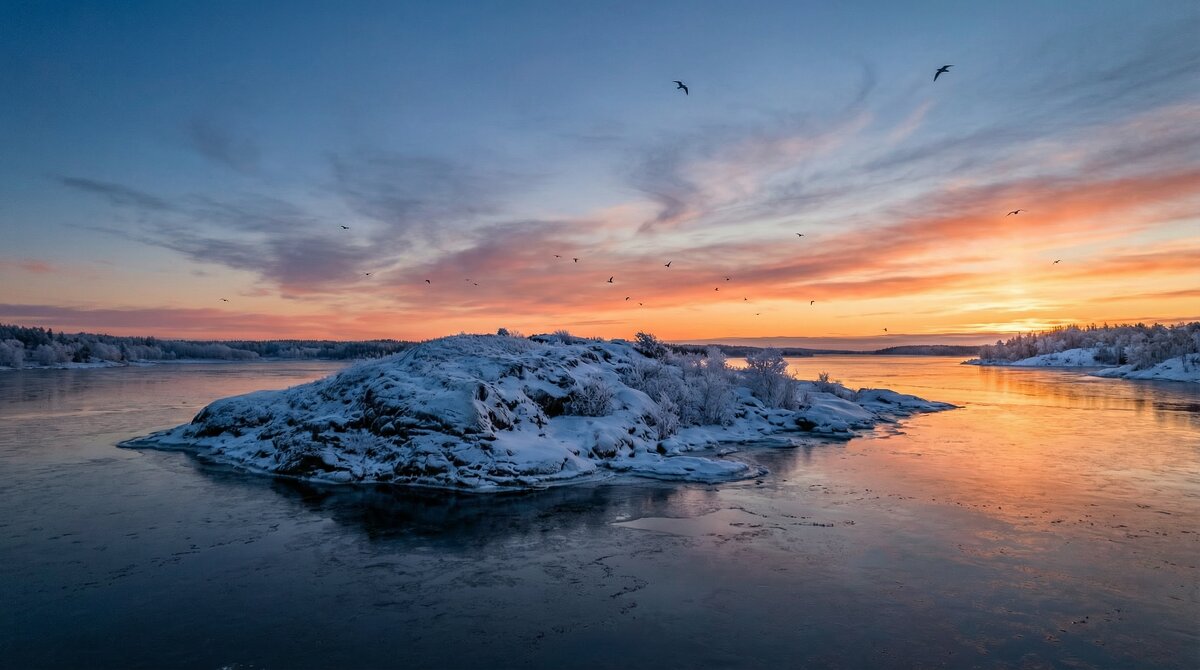 Предзимье  в Ладоге - Ольга Cоломатина
