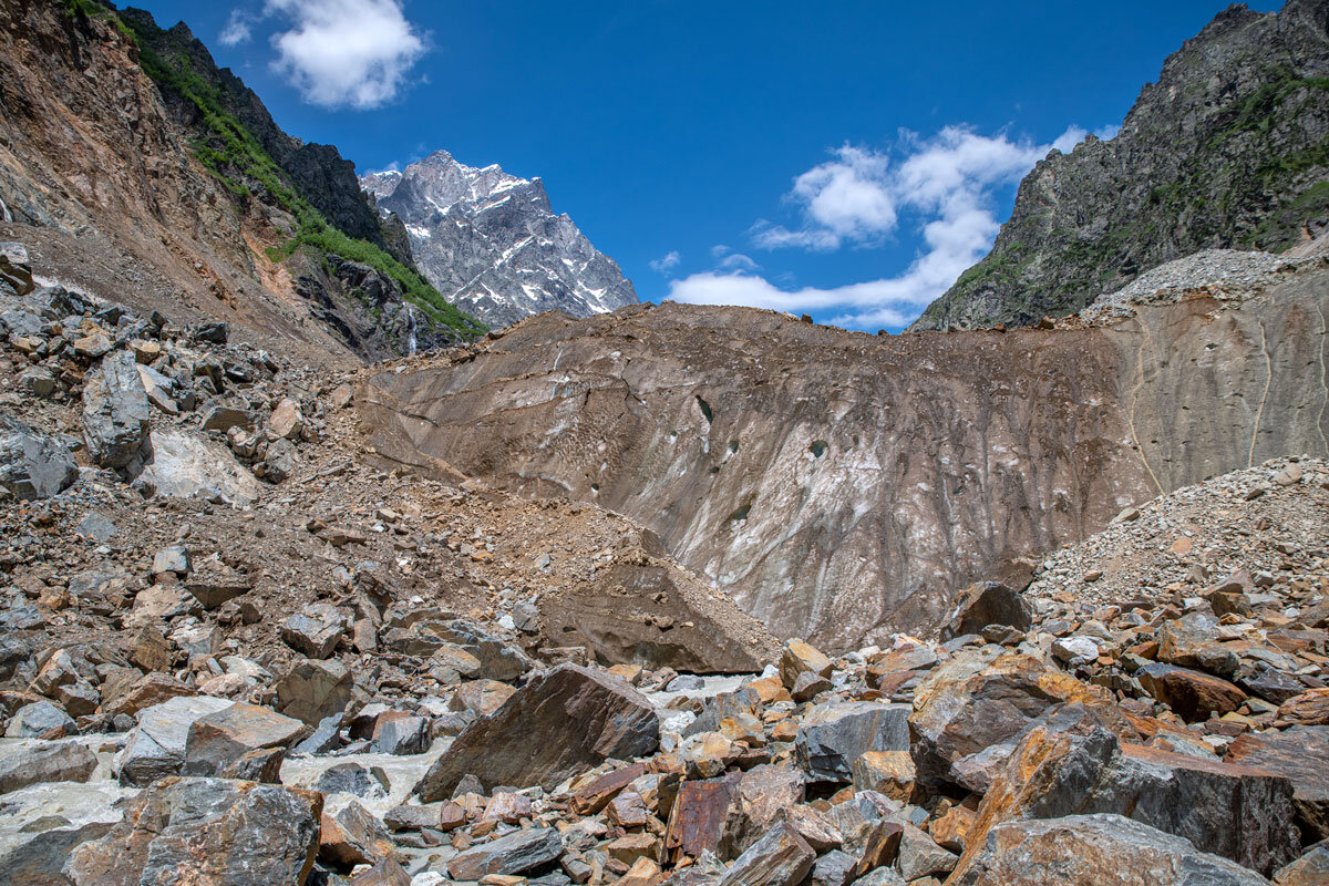 Ледник Чалаади, Сванетия, Грузия. - Дина Евсеева