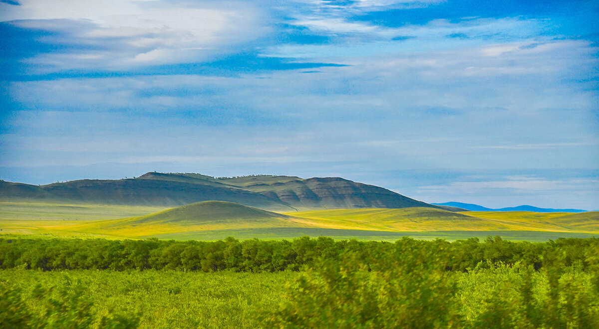 Просторы Хакасии. - юрий Амосов