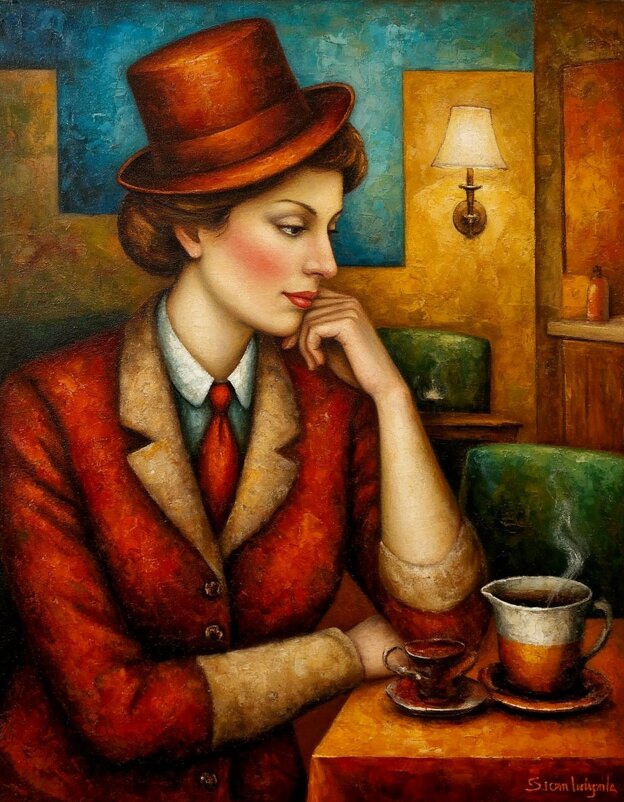 Портрет женщины - Георгий Пичугин