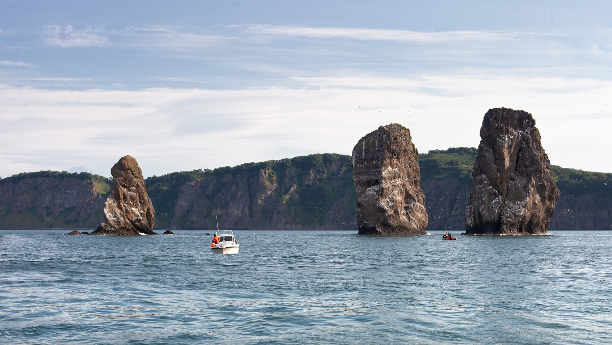 "три брата" на Камчатке - Антон Лихач