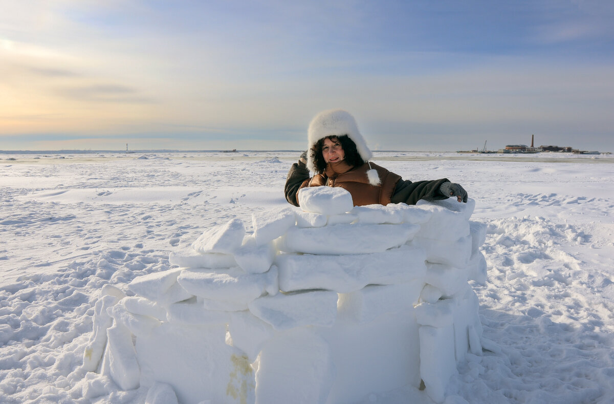 Игра в снежки - skijumper Иванов