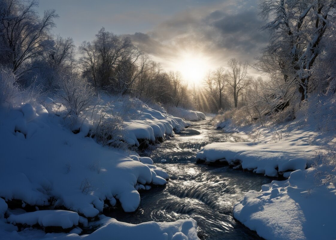 Март,но зима не сдаётся ... - Ravile 