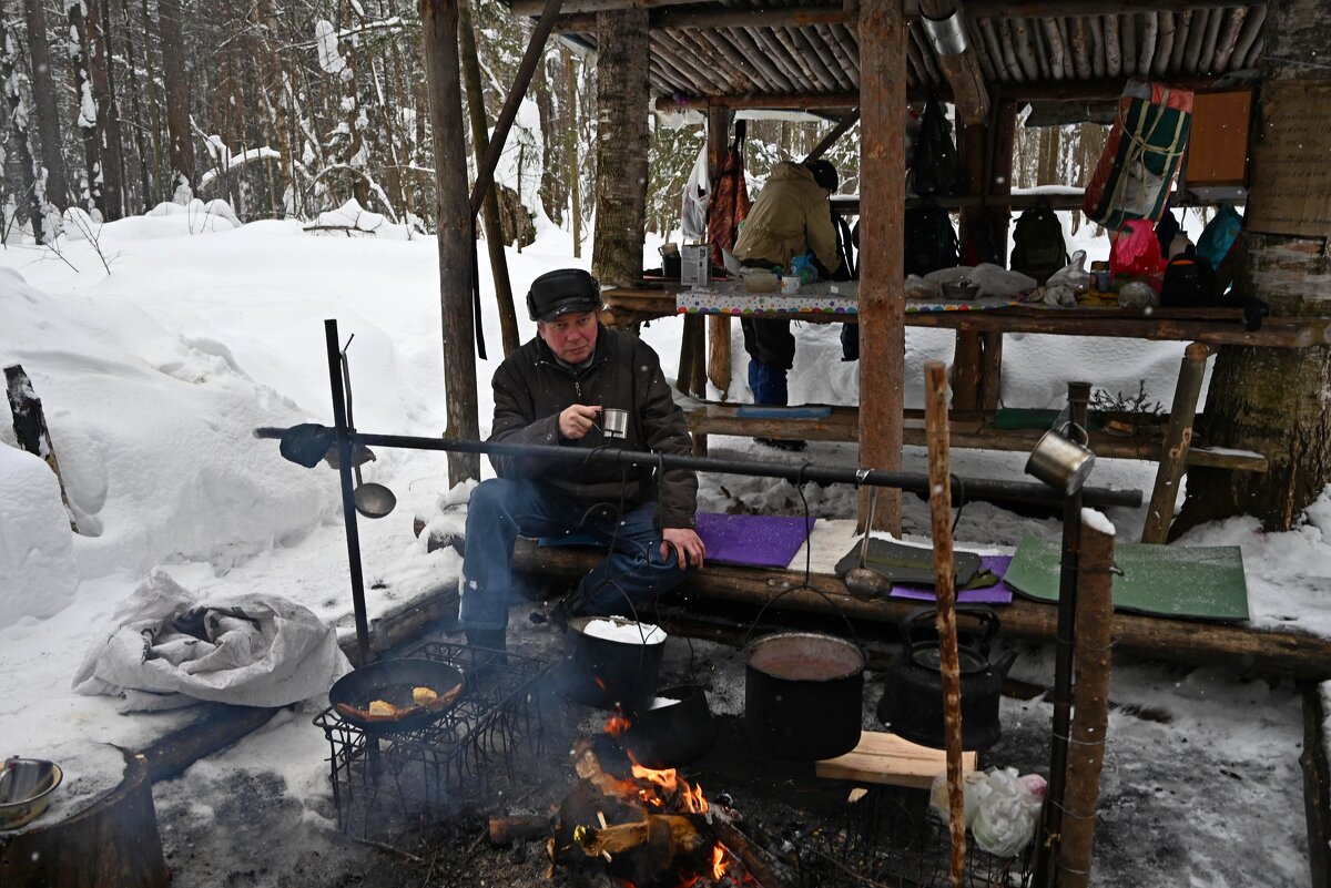 Чай у костра. - ВикТор Быстров