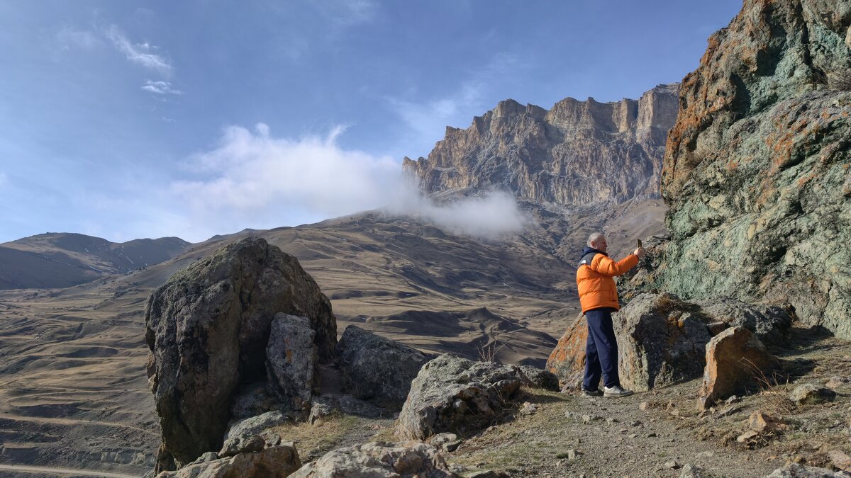 В горах Безенги - Мариша 