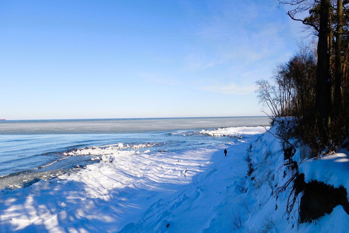 Февраль, Балтийское море и побережье, Калининградская область - Рита Симонова
