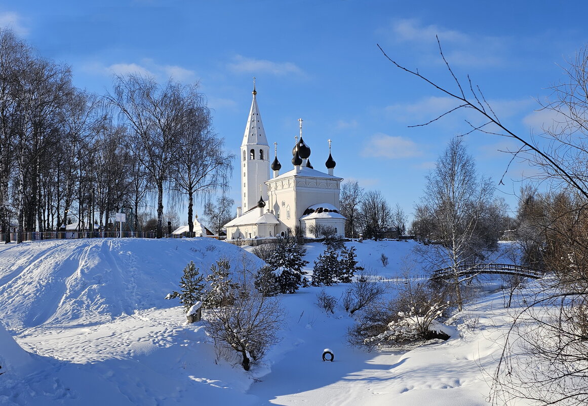 Зима не хочет уходить. Село Вятское. Самое красиво село России. - Михаил Свиденцов
