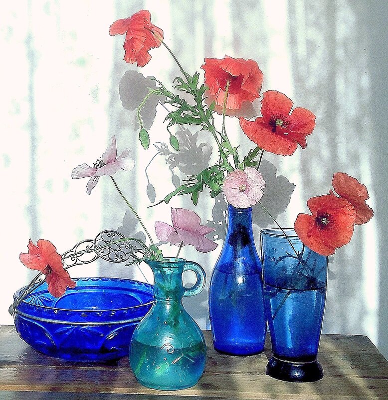 Ах, эти маки! ...Или бабочек крылья? - TAMARA КАДАНОВА