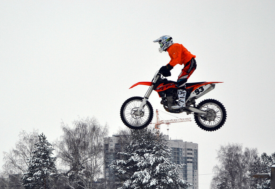 Зимний мотокросс - Наталья ***