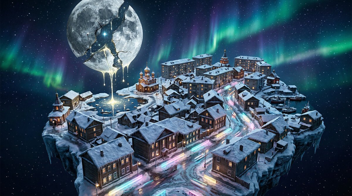 Летающий остров. - Argaman Табашник