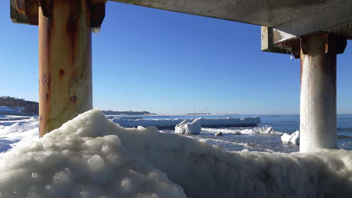 Февраль, Балтийское море, Калининградская область - Рита Симонова