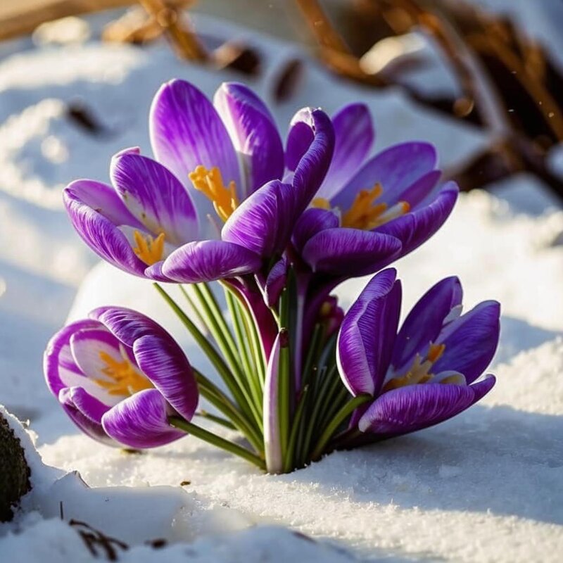 Первые крокусы - Наталья ***