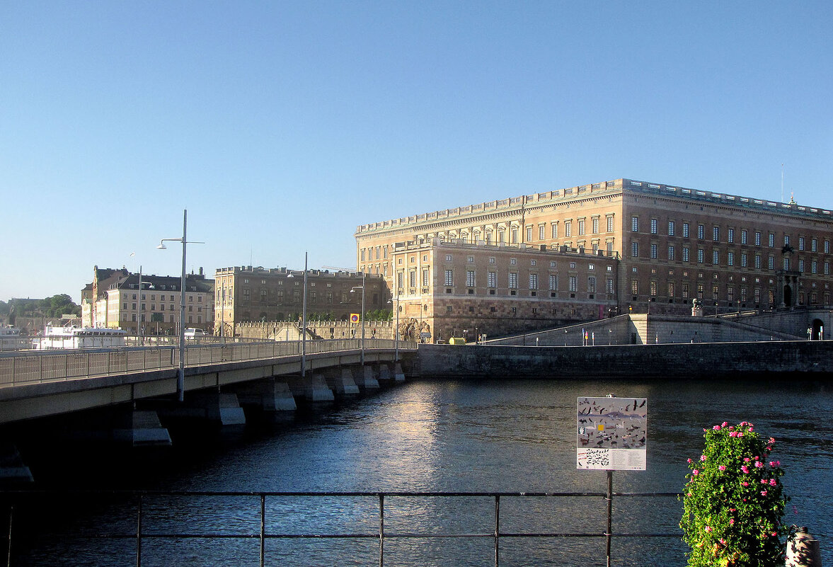 Мост Стрёмбрун и Королевский дворец - Александр Ильчевский 