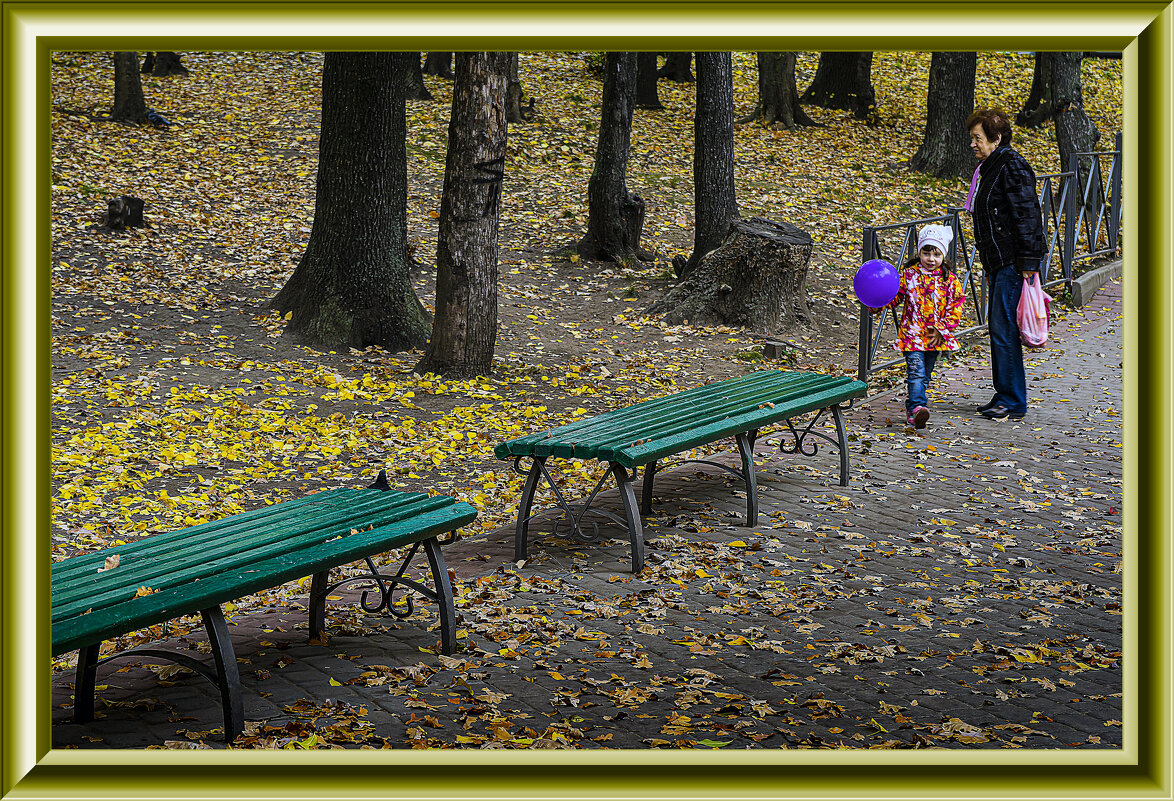 Фотозарисовка в сквере - Владимир Кроливец
