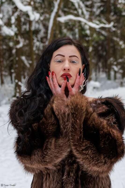 Шубный портрет с коготками. - Евгений Ермаков