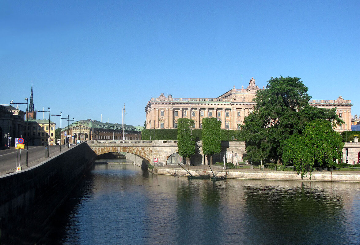 Мост Норбру и Риксдаг - Александр Ильчевский 