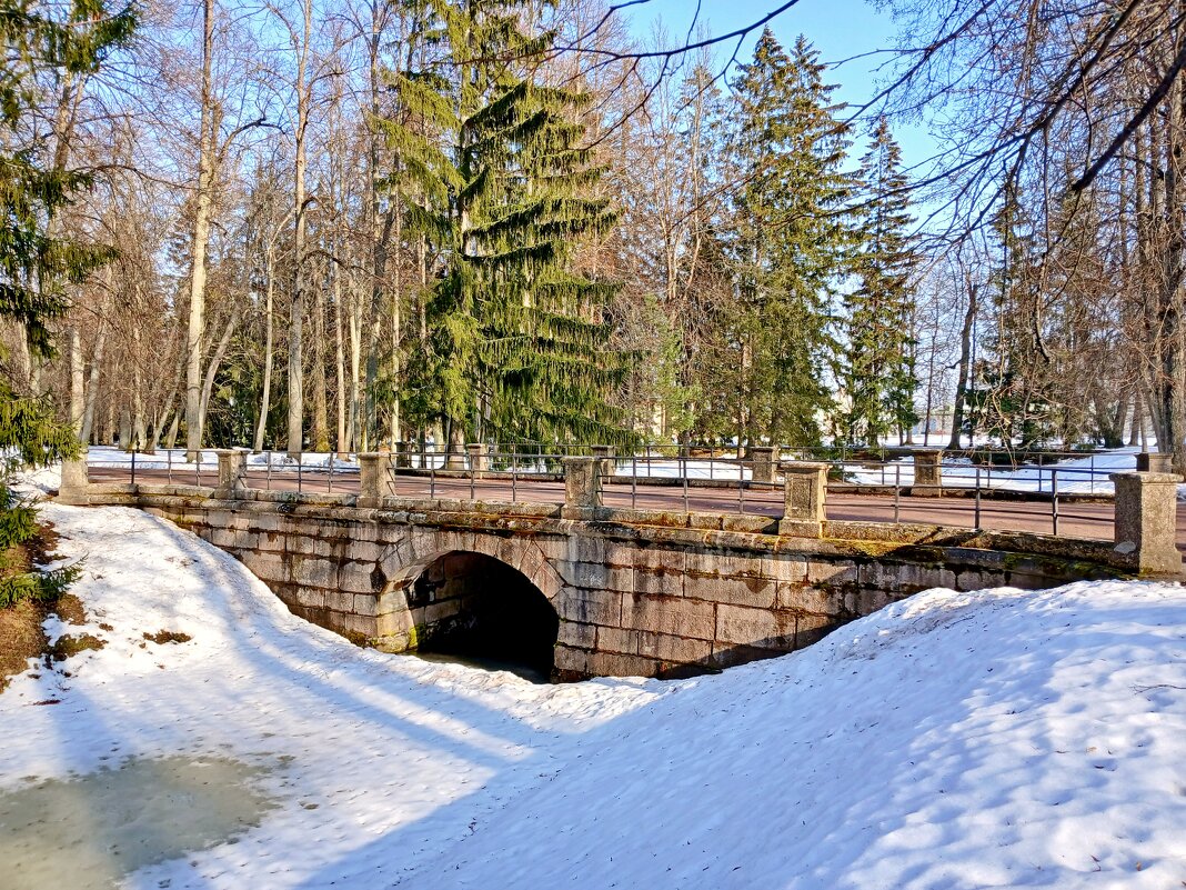 Мост через П-образный пруд. - Лия ☼