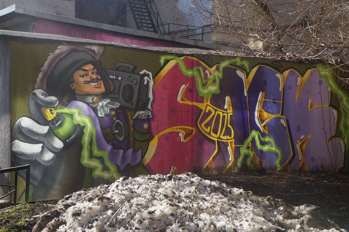 Петр I - питерский Бэнкси - zavitok *