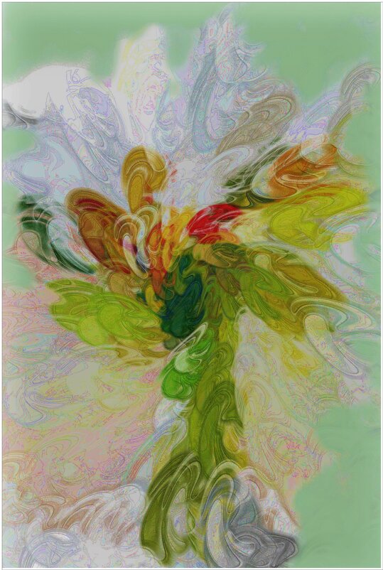 БУКЕТ-абстракция... - Elvira E. 