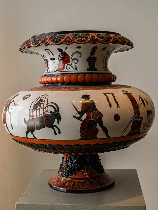 Ваза с росписью в "этрусском" стиле. 1840 г. - Ирина Соловьёва