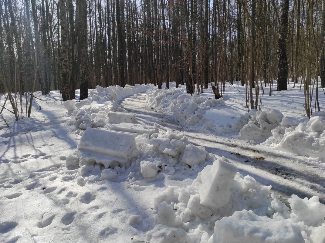 Весна. Замена бордюров ) - Игорь Ч.