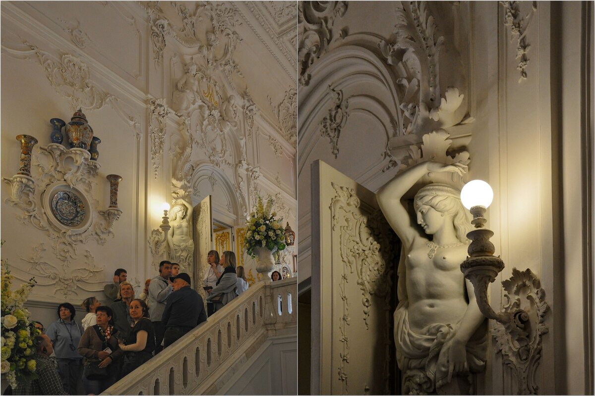 Кариатиды парадной лестницы Екатерининского дворца - Татьяна Машошина Кариатиды парадной лестницы Екатерининского дворца - Татьяна Машошина