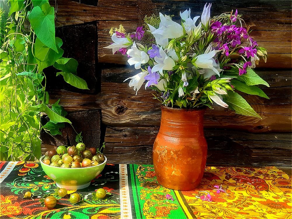 Деревенский натюрморт! - Нина Андронова