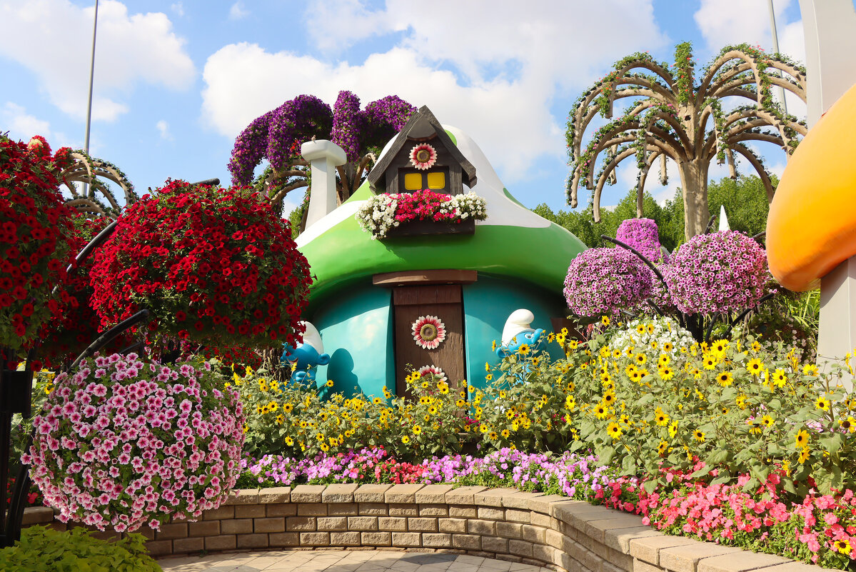 Интерьер парка цветов - Галина Ильясова Интерьер парка цветов - Галина Ильясова