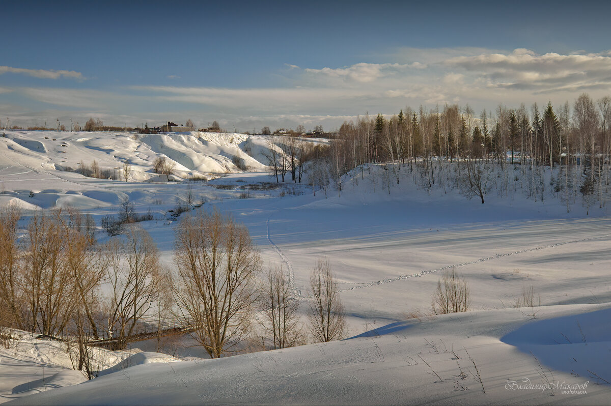 "Весна в начале. Теплые дни"© - Владимир Макаров