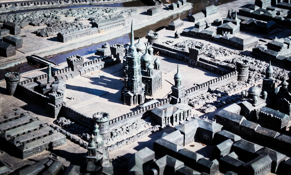 Тула, макет города у кремля - Артём Евтюхов Тула, макет города у кремля - Артём Евтюхов