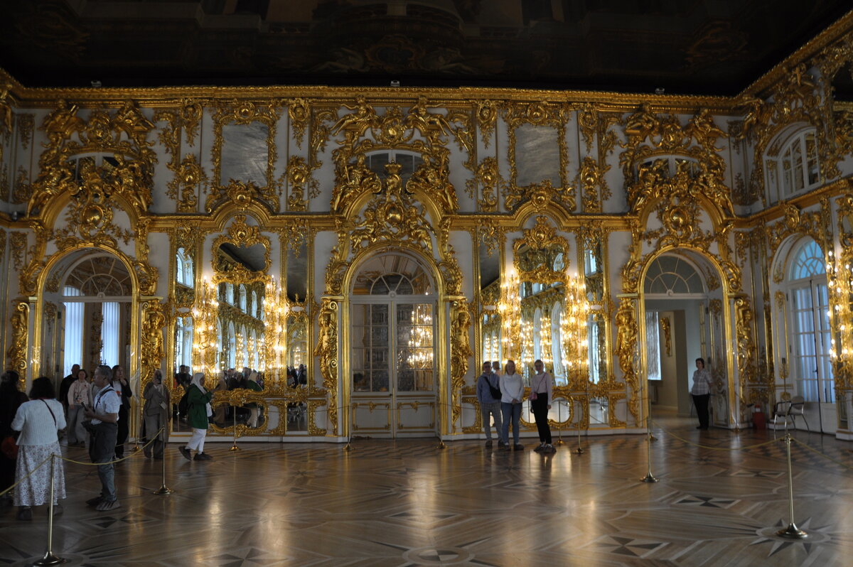 Большой зал Екатерининского дворца - Татьяна Машошина