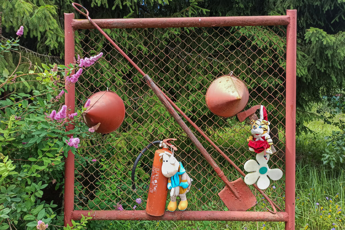 Пожарный инструментарий. - Alexandr Gunin