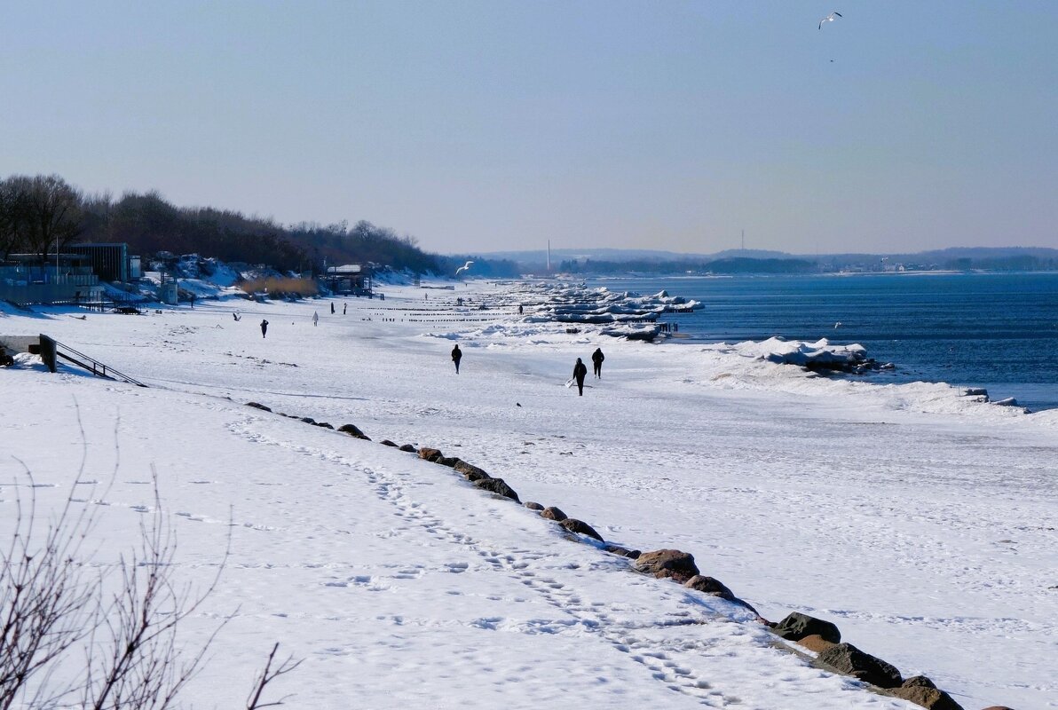 Февраль, Балтийское море и побережье, Калининградская область - Рита Симонова