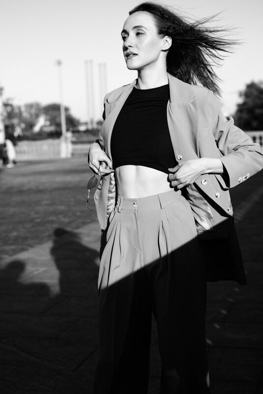 Черно-белый портрет | Уличная съемка - Рамиль Газизов