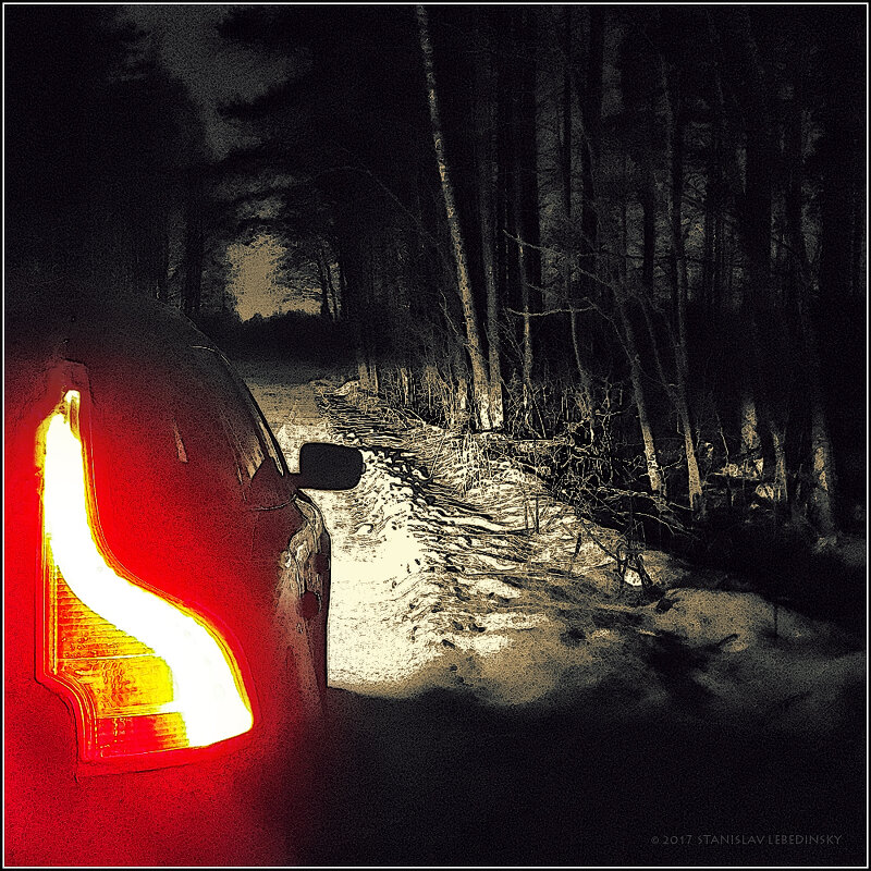 My magic Petersburg_02455_У обочины - Станислав Лебединский