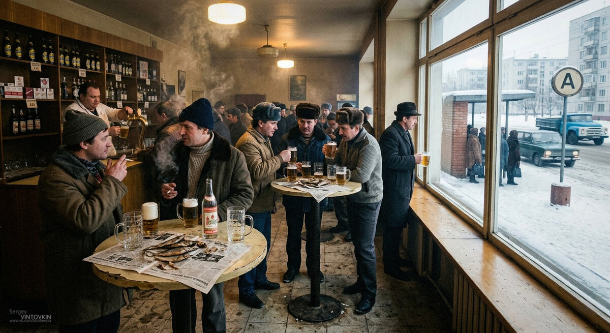 Пивник начала 80 х годов. - Сергей Винтовкин