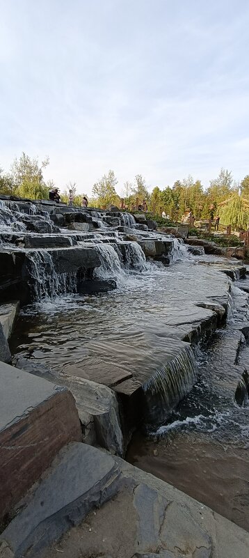 водопад в парке - Галина R... водопад в парке - Галина R...