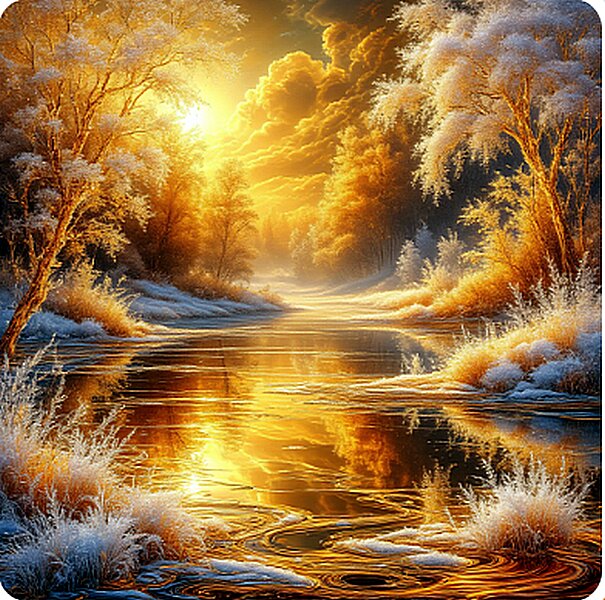 золотая река. - Mila 