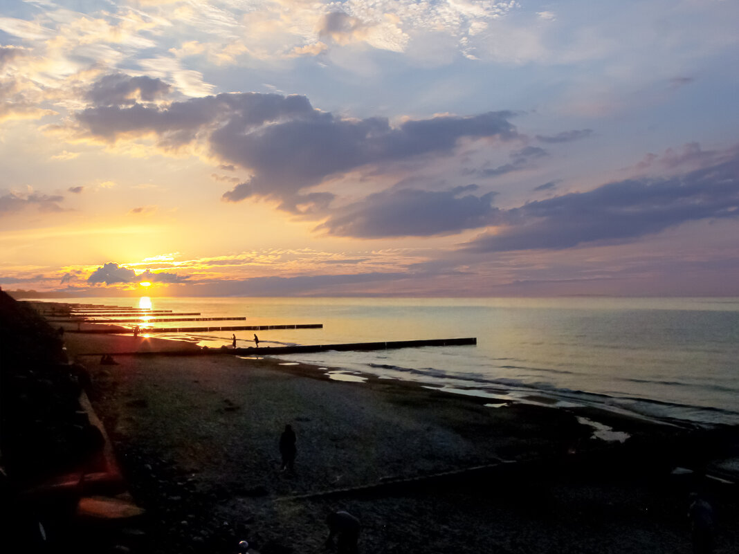 Вечерний берег моря - Сергей Карачин Вечерний берег моря - Сергей Карачин