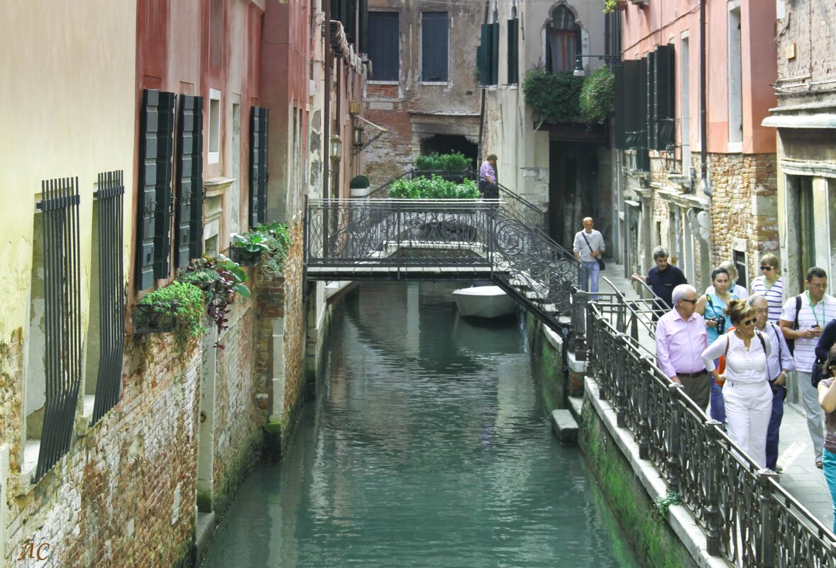 Городской пейзаж Венеции,2013 - Любовь Сахарова